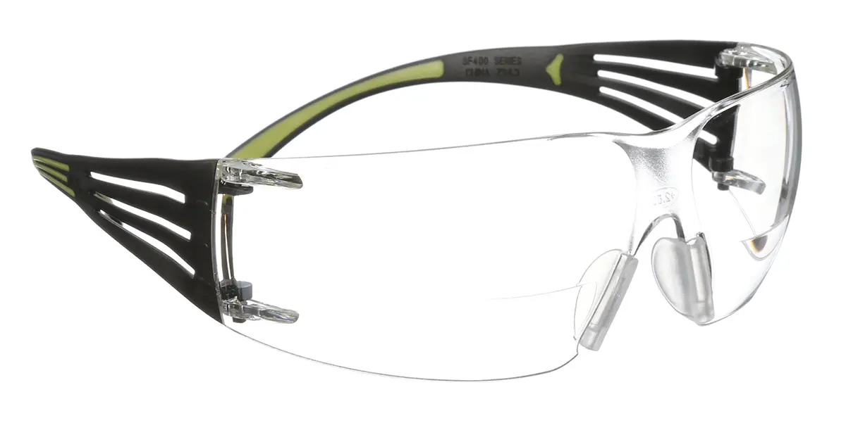 Produktfoto 1 von 3M SecureFit 400 Reader Schutzbrille Linse Klar Beschlagfreie Beschichtung, UV Schutz Polycarbonat