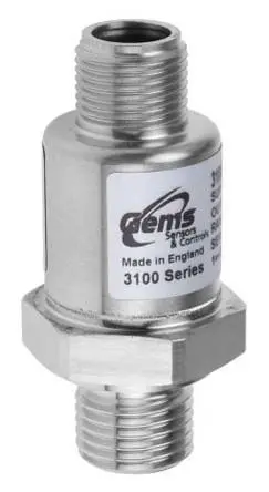 Produktfoto 1 von Gems Sensors 3100 Relativ Drucksensor 0 bar, Analog 100 bar, für Luft, Hydrauliköl, Öl, Hydraulikflüssigkeit