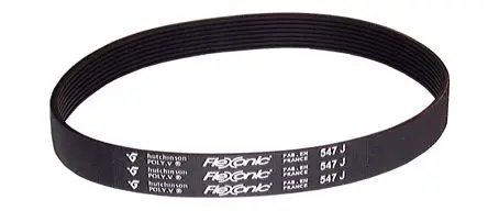Hutchinson FleXonic Gummi 307 mm Polyamid Antriebsriemen, J-Profil