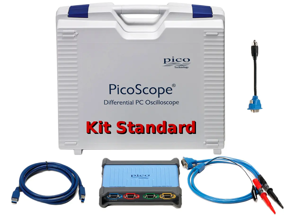Produktfoto 1 von Pico Technology Oszilloskop Zubehör-Set, Differenzial-Oszilloskop-Kit Differenzial-Oszilloskop mit hoher Auflösung,