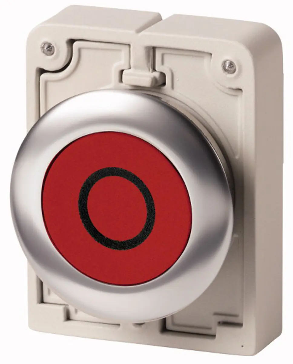 Produktfoto 1 von Eaton RMQ Titan M30 Druckschalter Ø 30 mm, Rot Tastend Rund Rund Metall IP40