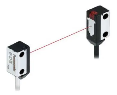 Produktfoto 1 von Panasonic EX-Z Kubisch Optischer Sensor, Durchgangsstrahl, PnP Ausgang, Draht