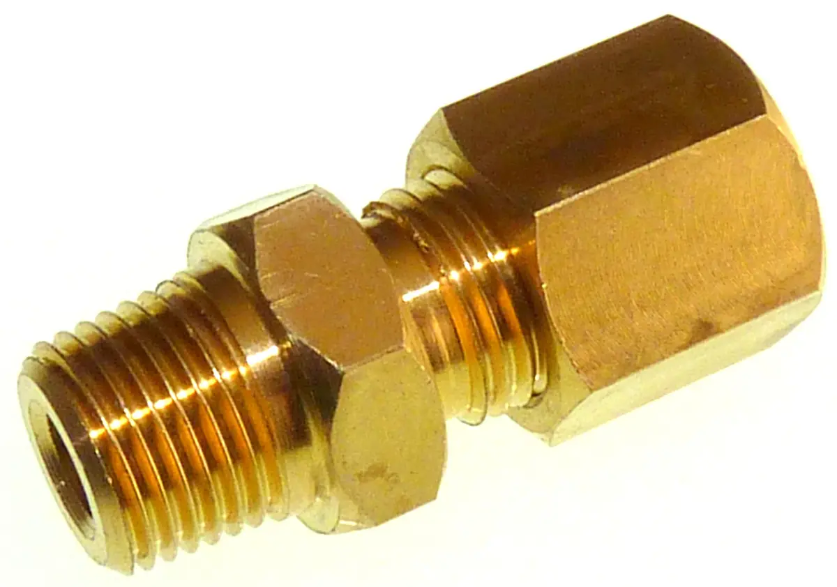 Produktfoto 1 von RS PRO 1/8 NPT Quetschverschraubung Stecker für Thermoelement oder PRT-Sonde