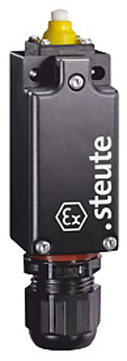 Produktfoto 1 von Steute Ex 97 Endschalter, Stößel, DPST, 2 Öffner, IP66, IP67, IP69, Glasfaserverstärkter Thermoplast, 4A Anschluss Kabel