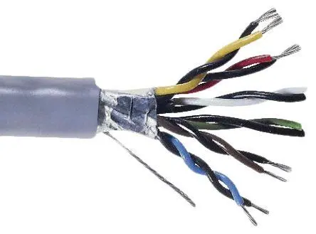 Produktfoto 1 von Belden 8306 Datenkabel, 6-paarig 0.33 mm² 30 m Ø 8.83 mm Polyvinylchlorid isoliert Silber