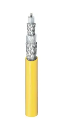 Produktfoto 1 von Belden 9222 Triax-Kabel Polyethylen Gelb 152 m 50 Ω 6.12 mm Außen-ø