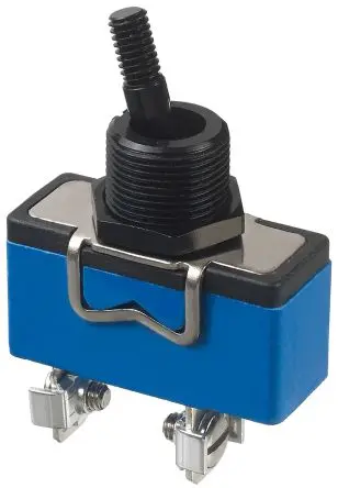Produktfoto 1 von APEM Panel Kippschalter 2-poliger Wechsler, Ein-Aus-Ein, 400 V ac, 10A, Schraube