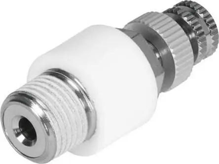 Produktfoto 1 von Festo VFFK 133142 Funktionsverschraubung für Pneumatik-Schalldämpfer und Abluftdrosseln Mit Gewinde Durchflussregler