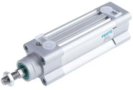 Produktfoto 1 von Festo DSBC 2123086 Pneumatikzylinder 30 mm Doppeltwirkend, Bohrung Ø 32 mm, bis 12 bar