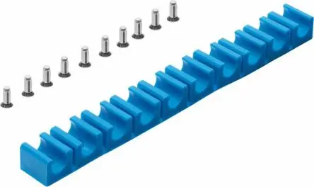 Produktfoto 1 von Festo Serie KK-4 Rohrclips, für 9 Rohre Ø 6 mm Außen-ø