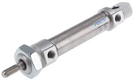 Produktfoto 1 von Festo 60 mm DSNU 1908286 Pneumatikzylinder Doppeltwirkend