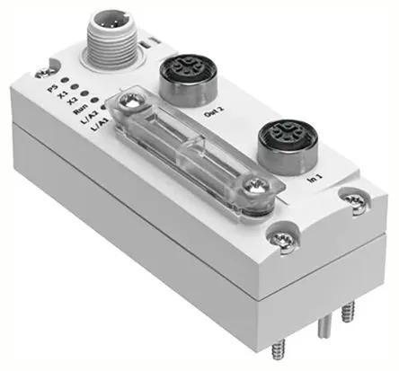 Produktfoto 1 von Festo CTEU Serielle Schnittstelle, 4-polige D-codierte M12-Buchse