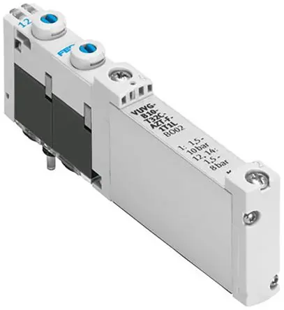 Produktfoto 1 von Festo 3/2 Öffner VUVG Magnetventil 3 mm, Elektrisch-betätigt 24V dc