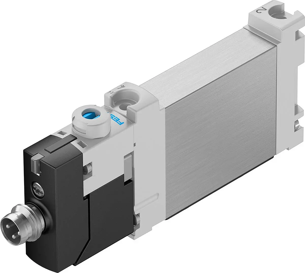 Produktfoto 1 von Festo VUVG 8042559 Magnetventil 5/2 Verteiler, Elektrisch-betätigt 24V dc