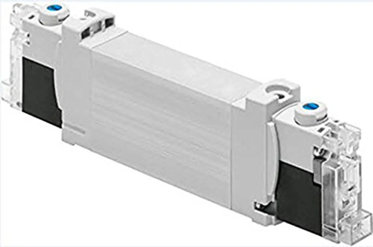 Produktfoto 1 von Festo VUVG 8042570 Pneumatik-Magnetventil 3/2 Verteiler, Elektrisch-betätigt 24V dc