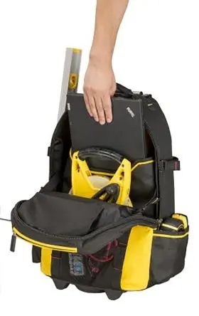 Produktfoto 1 von Stanley Gewebe Rucksack mit Reißverschluss, 23cm x 360 mm x 540 mm Schultergurt
