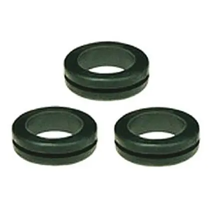 Produktfoto 1 von SES Sterling DK Kabeltülle 9 mm, Typ Kabeltülle bis Ø 9 mm Loch ø 14 mm Polyvinylchlorid Schwarz -30 °C min. 70 °C max.