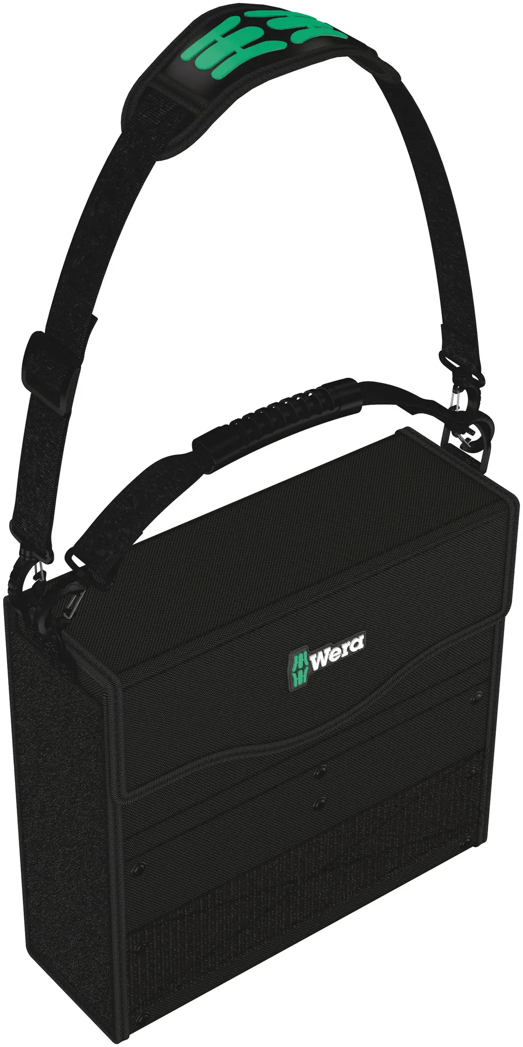 Produktfoto 1 von Wera Gewebe Werkzeugtasche mit Haken & Schleife, 135 mm x 345 mm x 375 mm Schultergurt