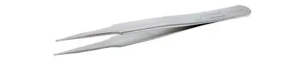 Produktfoto 1 von ideal-tek Edelstahl Pinzette, 120mm, Spitze Gerade Antimagnetisch 1-teilig