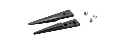 Produktfoto 1 von ideal-tek Polyetheretherketon Pinzettenspitzen, 40 mm, Spitze Stabil, Gerade, Dicke, Fase 5-teilig ESD-Sicherheit