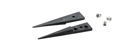 Produktfoto 1 von ideal-tek Kohlenstofffaser, Polyetheretherketon Pinzettenspitzen, 40mm, Spitze Fein, Gerade, Spitz 5-teilig