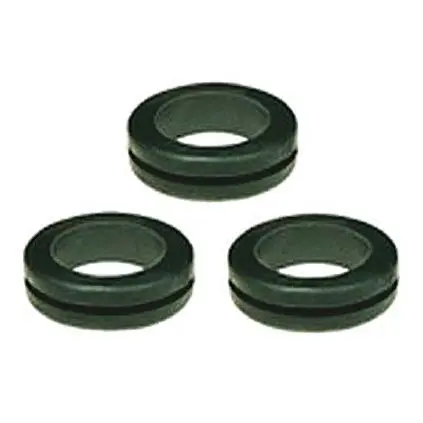 Produktfoto 1 von SES Sterling DK Kabeltülle 14 mm, Typ Kabeltülle bis Ø 14 mm Loch ø 22 mm Polyvinylchlorid Schwarz -30 °C min. 70 °C