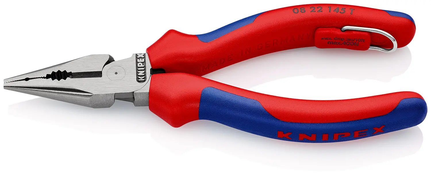 Produktfoto 1 von Knipex Rundzange Nicht parkend Schneidkraft → 8 mm 145 mm