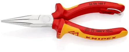 Produktfoto 1 von Knipex Spitzzange / Backen 50mm Rund 160mm VDE 1000V zugelassen