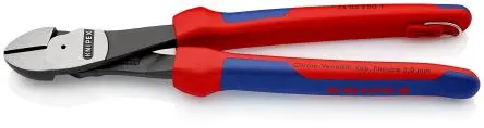 Produktfoto 1 von Knipex Knipex Mit abgeflachter Kante Seitenschneider Höhensicher 250mm, Schneidleistung 4.6 mm