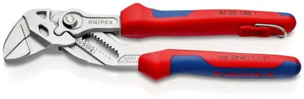 Produktfoto 1 von Knipex Zangenschlüssel / Backen 40mm Glatt 180mm