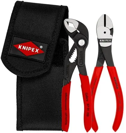 Produktfoto 1 von Knipex Zangensatz 2 Stk. 185 mm Seitenschneider Wasserpumpenzange