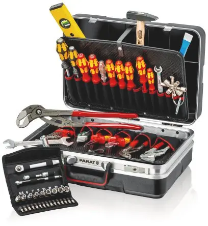 Produktfoto 1 von Knipex VDE 1000V zugelassen Werkzeugsatz für Klempner Werkzeugkoffer, Tasche 24-teilig