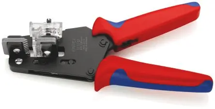 Produktfoto 1 von Knipex 12 12 02 Präzisions-Abisolierzange, Multi-Core 0.03 To 16 mm², 195mm