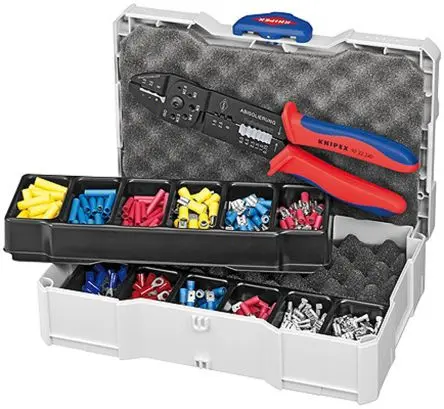 Produktfoto 1 von Knipex Crimp Set Crimp-Sortiment-Satz Aderendhülse