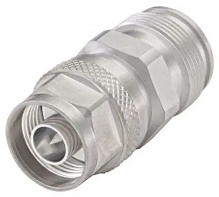 Produktfoto 1 von Rosenberger Koaxadapter, 50 Ω, Gerade, 12GHz Stecker Buchse, Koaxial Nennspannung