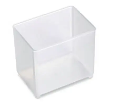 Raaco Einfügen, Polypropylen Klar, 69 mm x 79mm x 55 mm