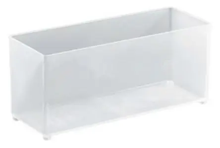 Raaco Einfügen, Polypropylen Klar, 69 mm x 55mm x 153 mm