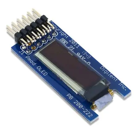 Produktfoto 1 von Digilent Blau OLED-Display 128 x 32 Pixel, 45.7 x 20.3 mm Aktiv-Matrix Grafik SPI