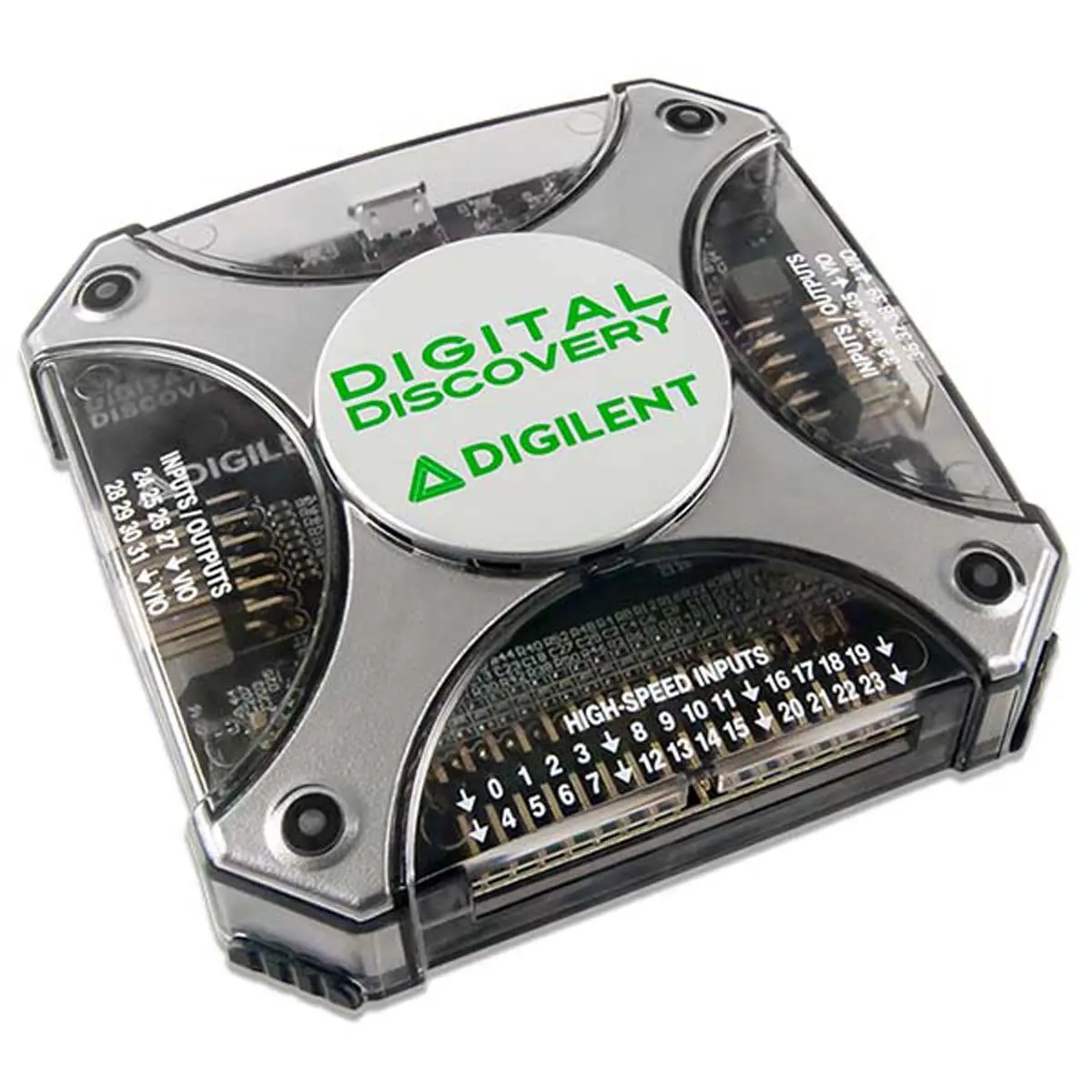 Produktfoto 1 von Digilent Digital Discovery USB Logik-Analysator Programmierer und In-Circuit-Emulator Programmierer