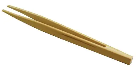 Produktfoto 1 von RS PRO Bambus Pinzette, 172mm, Spitze Fein Antimagnetisch 1-teilig ESD-Sicherheit