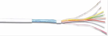 RS PRO 2XX0 B Steuerkabel, 10-adrig 0.22mm² Weiß Geschirmt, 100 m, Polyvinylchlorid