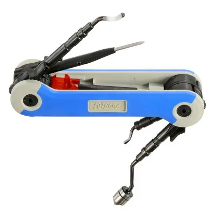 Produktfoto 1 von Noga Entgratungswerkzeug Stahl, Gusseisen, Kunststoff, Aluminium, Messing 10.4 mm