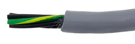 Produktfoto 1 von Alpha Wire ECO Steuerkabel, 5-adrig 0.15mm² 26 AWG Grau Ungeschirmt, 30 m, Modifizierter Polyphenylen-Ether