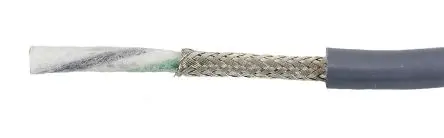 Produktfoto 1 von Alpha Wire ECO Steuerkabel, 2-adrig 0.52mm² 20 AWG Grau Geschirmt, 30 m, Modifizierter Polyphenylen-Ether
