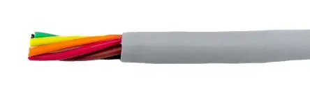 Produktfoto 1 von Alpha Wire ECO Steuerkabel, 6-adrig 0.15mm² 26 AWG Grau Ungeschirmt, 30 m, Modifizierter Polyphenylen-Ether