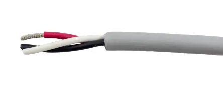 Produktfoto 1 von Alpha Wire ECO Steuerkabel, 3-adrig 0.24mm² 24 AWG Grau Ungeschirmt, 305 m, Modifizierter Polyphenylen-Ether