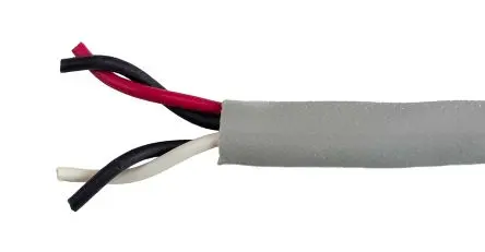 Produktfoto 1 von Alpha Wire Ecogen Ecocable Mini Datenkabel, 2-paarig 0.09 mm² 30 m Ø 3.35 mm MPPE isoliert Grau