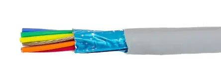 Produktfoto 1 von Alpha Wire ECO Steuerkabel, 10-adrig 0.15mm² 26 AWG Grau Geschirmt, 30 m, Modifizierter Polyphenylen-Ether