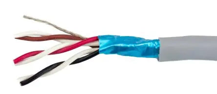 Produktfoto 1 von Alpha Wire Ecogen Ecocable Mini Datenkabel, 3-paarig 0.09 mm² 30 m Ø 3.66 mm MPPE isoliert schieferfarben