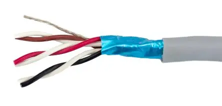 Produktfoto 1 von Alpha Wire Ecogen Ecocable Mini Datenkabel, 3-paarig 0.61 mm² 305 m Ø 5.82 mm MPPE isoliert Grau